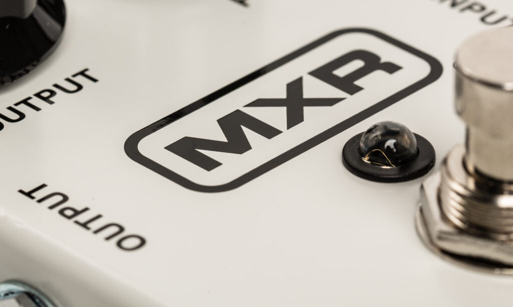 Das MXR Octavio erzeugt authentische und praxistaugliche Octave-Fuzz-Sounds.