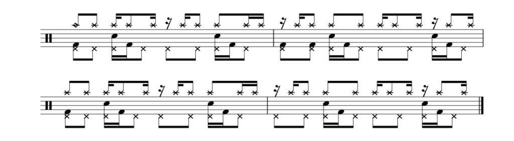 „Crazy In Love“ - Vers (mehr Bassdrum)