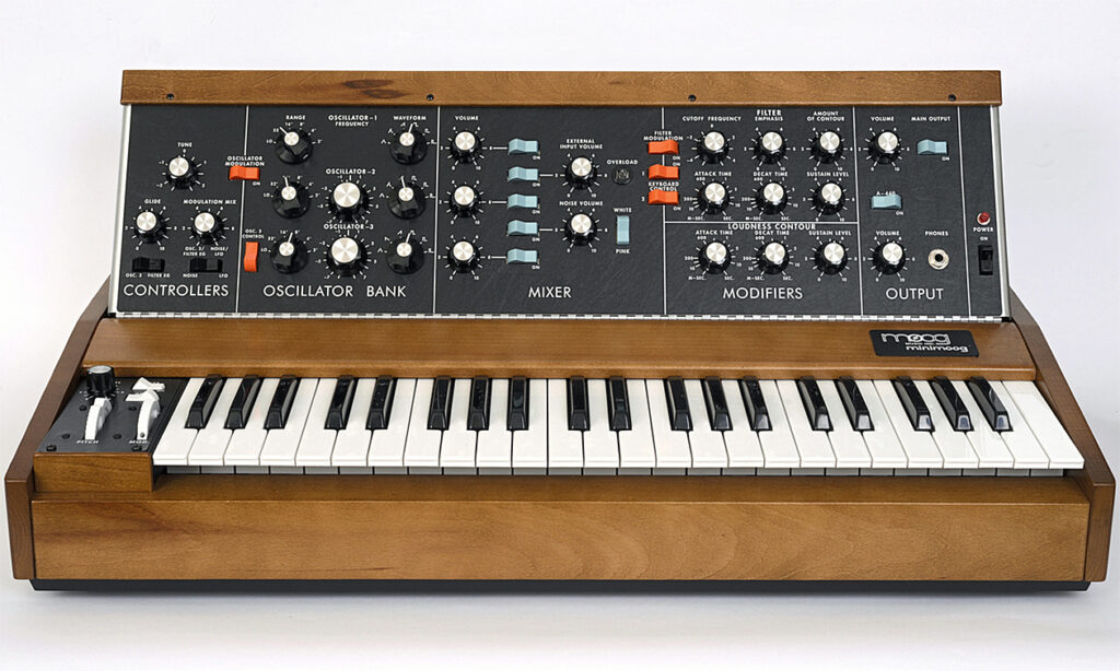 Moog Minimoog Model D - ein echter Klassiker.