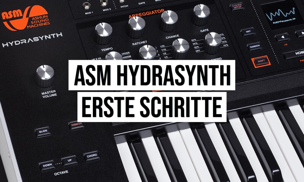 ASM Hydrasynth Workshop: Erste Schritte beim Soundprogramming (Foto: Ashun Sound Machines)