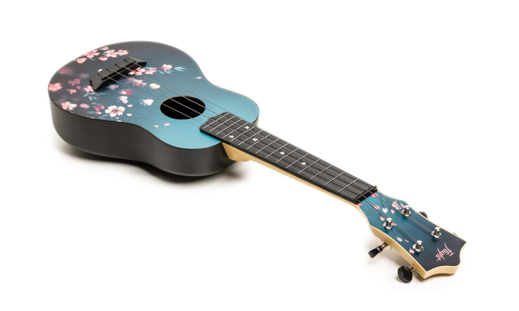 Für eine Sopran-Ukulele kann die Flight TUS32 Sakura mit einem überraschend großen Klang aufwarten.