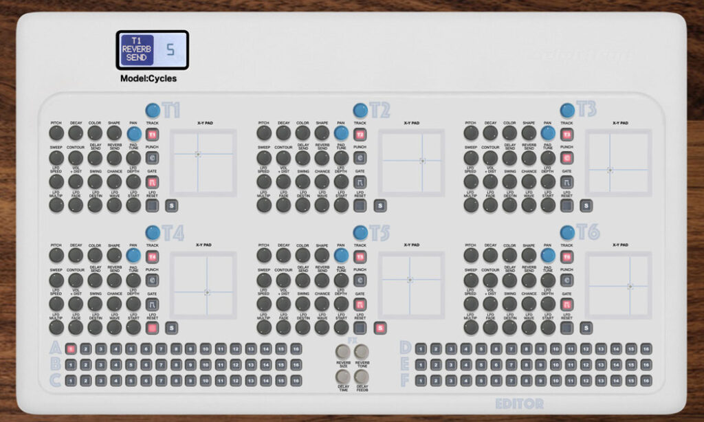 Elektron Model:Cycles Editor und Controller (Foto: Momo Müller)