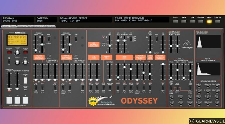 Ctrlr Patch Saver Behringer Odyssey