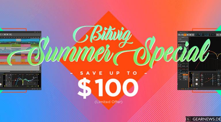Deal: Bitwig Summer Sale Special – 80 Euro Rabatt auf Bitwig Studio