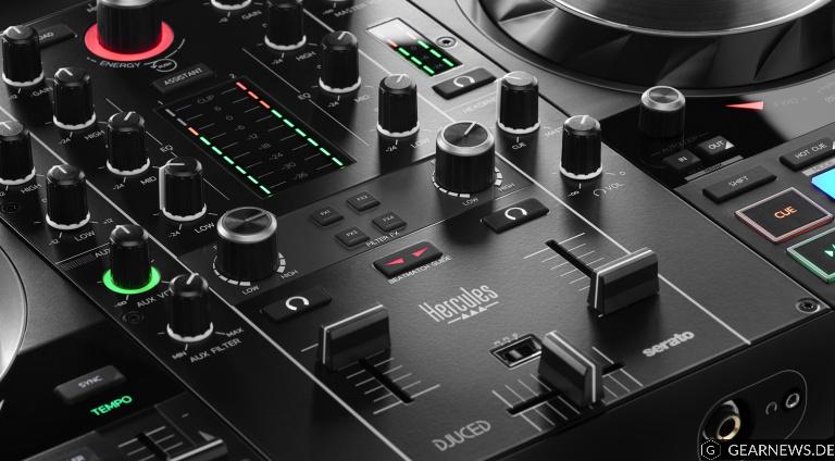 Hercules DJCONTROL INPULSE 500 – FX und Mixer