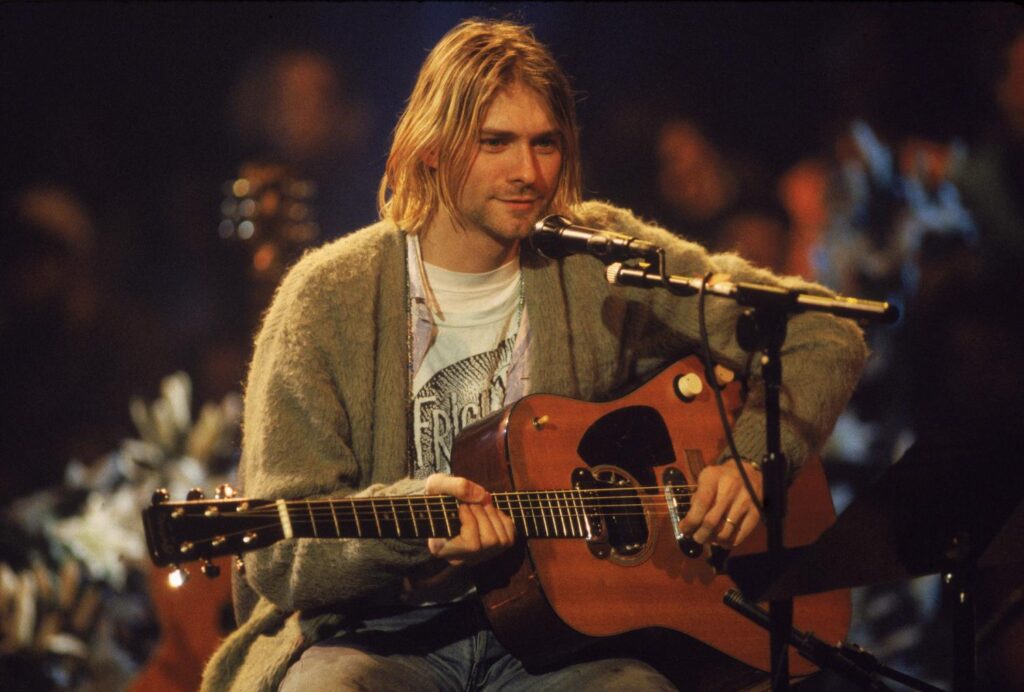 Kurt Cobain beim MTV Unplugged Auftritt // Credits: Julien's Auction