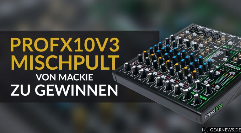 Mackie ProFX10v3 Gewinnspiel