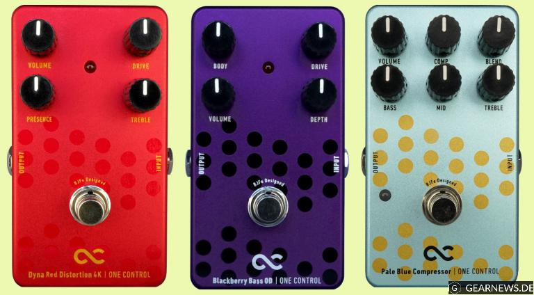 One Control BJFE Pedals