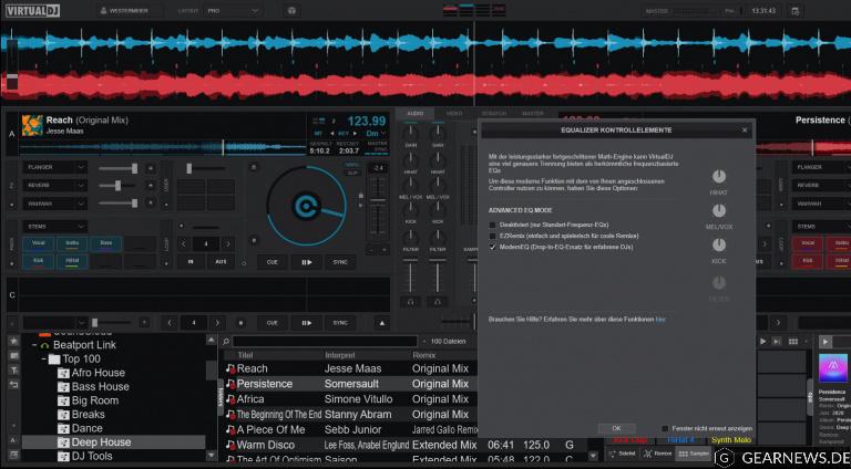 VirtualDJ 2021: neue Mashup & Remix Tools inkl. Realtime Stems