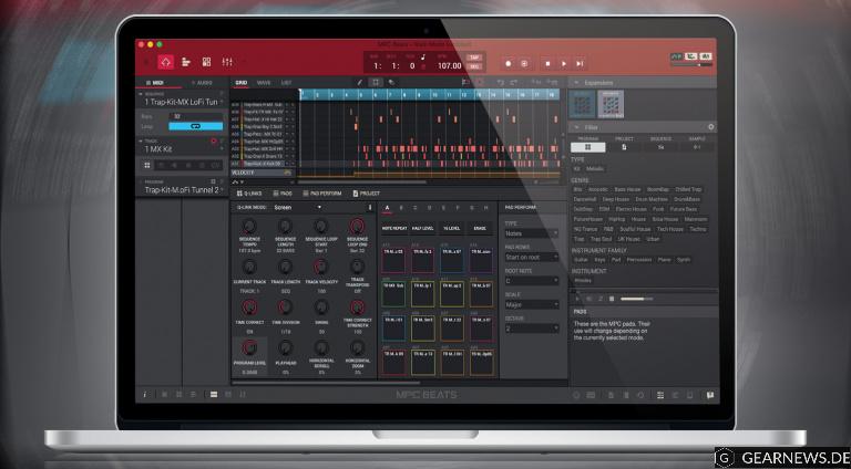 Kostenlos: Akai Professional verschenkt MPC Beats DAW für Beat Maker