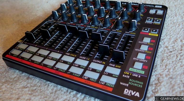 Ein Hardware Controller für U-He Diva? Diva CTRL jetzt bei Kickstarter!