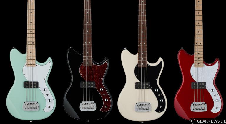 G&L Tribute Fallout Shortscale Bass Front Teaser