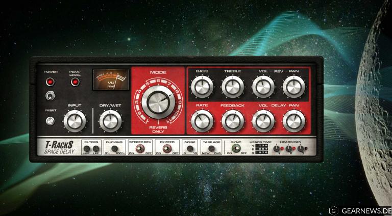 IK Multimedia Space Delay: das Roland RE-201 Space Echo für T-RackS 5