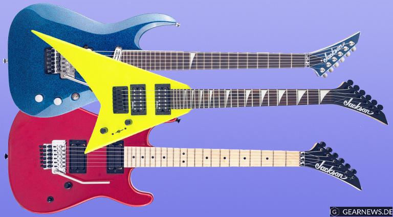 Neue Jackson Gitarren