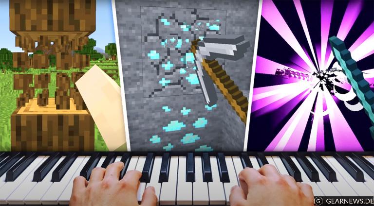 Minecraft per MIDI-Keyboard steuern