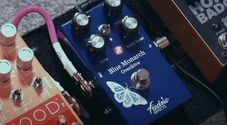 Frederic Effects Blue Monarch Effekt Pedal 1