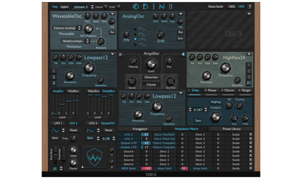 Modulative Presets durchforsten und die Eingaben in der Modulationsmatrix checken – so kann man einige Tipps und Ideen sammeln. (Bild: Matthias Sauer)