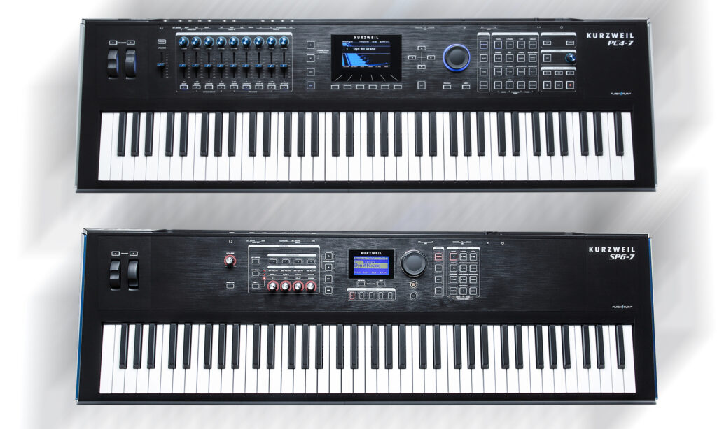 Kurzweil PC4-7 und SP6-7 mit 76 Tasten. (Foto: Kurzweil)