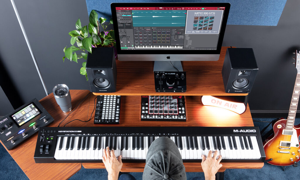 M-Audio Keystation 88 MK3: Im Studio (Foto: M-Audio)