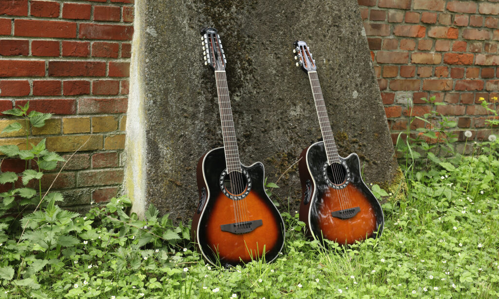 Ovation E-Akustikgitarre Europe Special Folklore 12-Saiter und Ovation E-Akustikgitarre Europe Special Folklore 6-Saiter