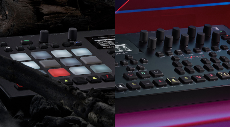 Elektron Analog Four MKII und Analog Rytm MKII jetzt in schwarz