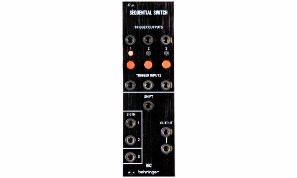 Der Behringer 962 Sequential Switch erweitert die maximale Step-Anzahl bis auf 24.