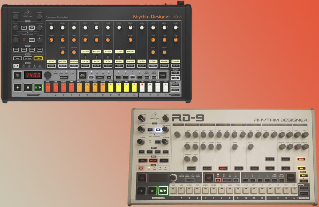 Behringer RD-9 Drum Machine & RD-8 Firmware Updates bald erhältlich (Quelle: Behringer)