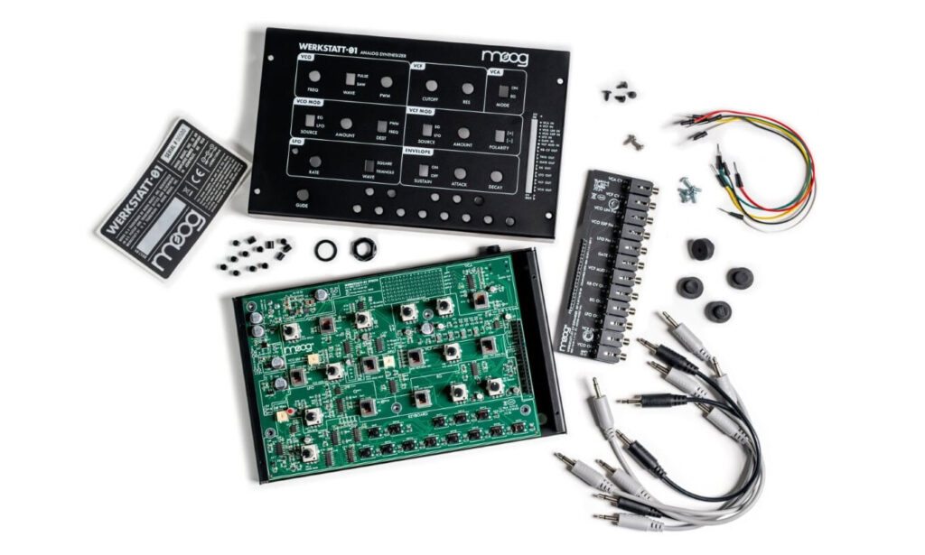 Die Einzelteile der Werkstatt01 Neuauflage. (Foto: Moog)