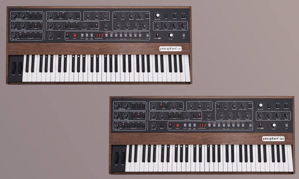 Prophet-5 und Prophet-10 in der Neuauflage (Foto: Sequential)