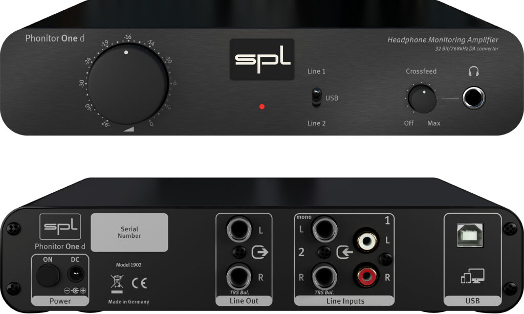 SPL Phonitor One d Headphone Amp