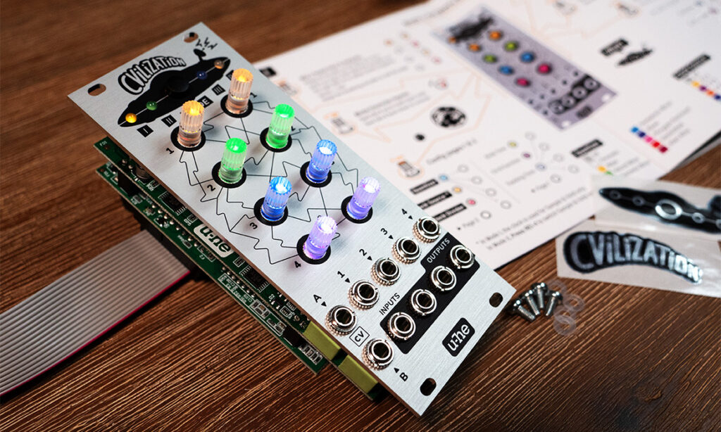 U-He CVilization - Eurorackmodul mit Möglichkeiten. (Foto: U-He)