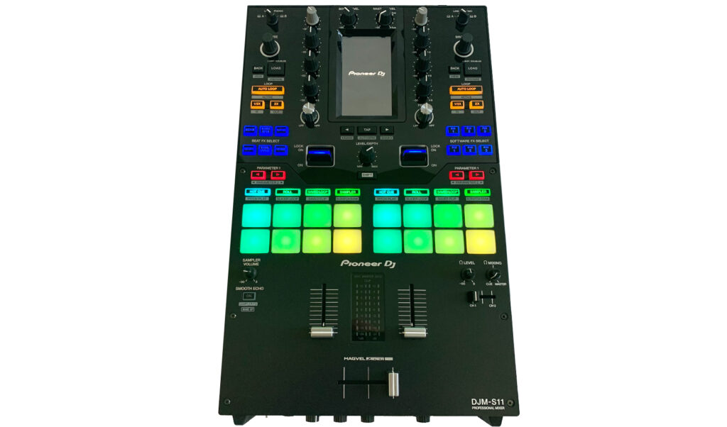 Pioneer DJs DJM-S11: Zweikanal-DJ-Mixer für Serato DJ Pro und rekordbox