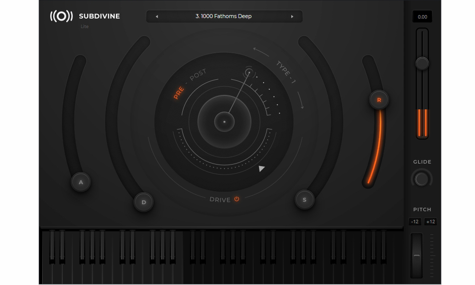 Das GUI von Subdivine Lite