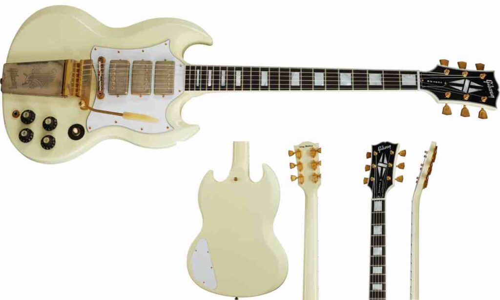 Jimi Hendrix™ 1967 SG Custom - Aged Polaris White