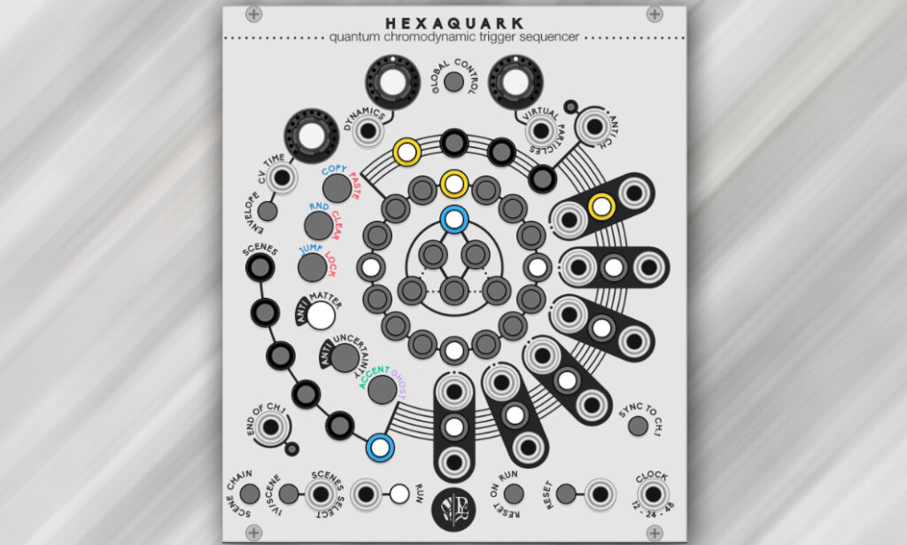 Geodesics Vultiverse Hexaquark - Polyrhythmischer Drum-Sequenzer (Quelle: Geodesics Vultiverse)