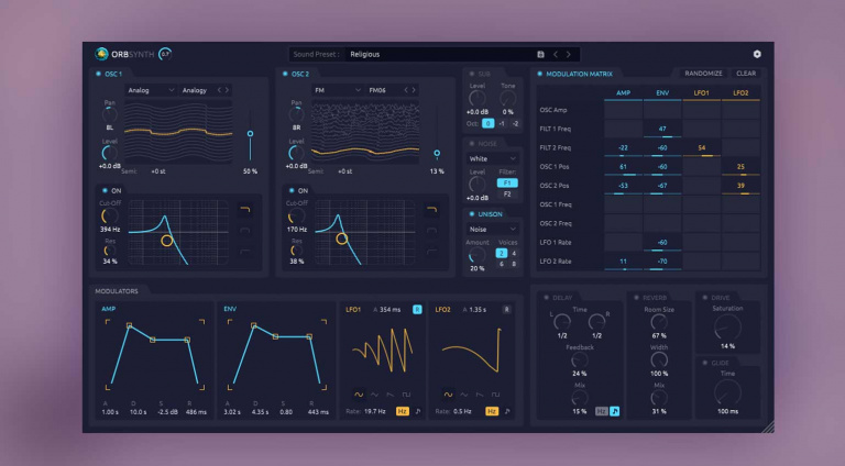 Hexachords Orb Synth