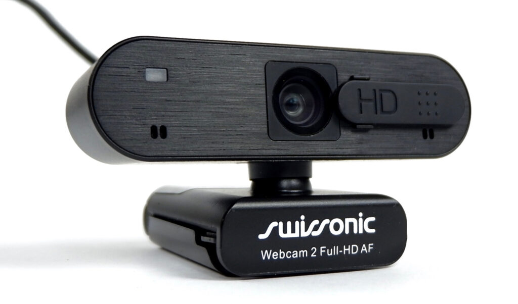 USB Webcam mit Auto-Focus: Swissonic Webcam 2 Full-HD AF