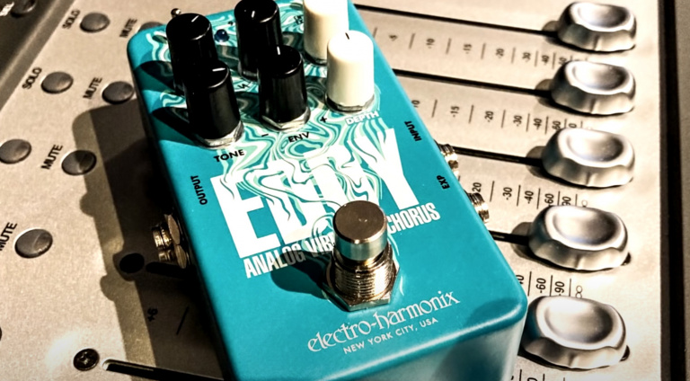 Electro Harmonix Eddy Chorus Vibrato Modulation Effekt Pedal 1