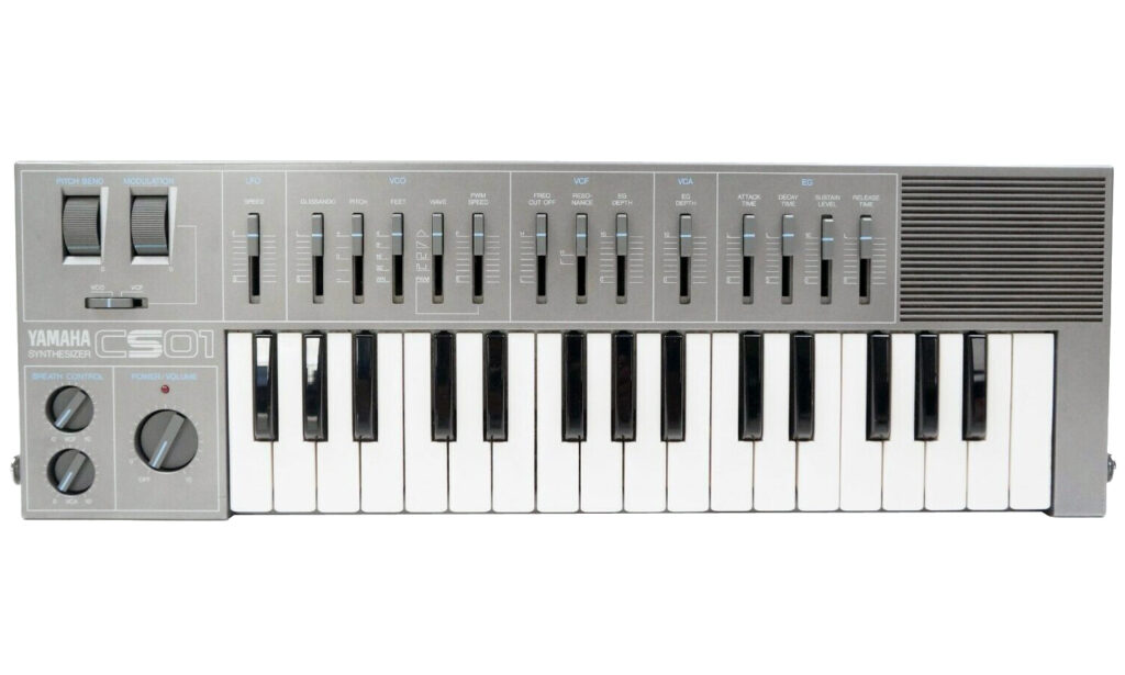 Der letzte einer langen Reihe: Der Yamaha CS01, hier in der Version 1 (Quelle: MatrixSynth)