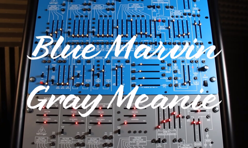 NAMM 2021: Behringer 2600 Blue Marvin und Gray Meanie Limited Edition (Foto: Behringer)