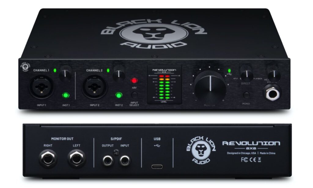 Black Lion Audio Revolution 2x2 Bus-powered USB Audiointerface