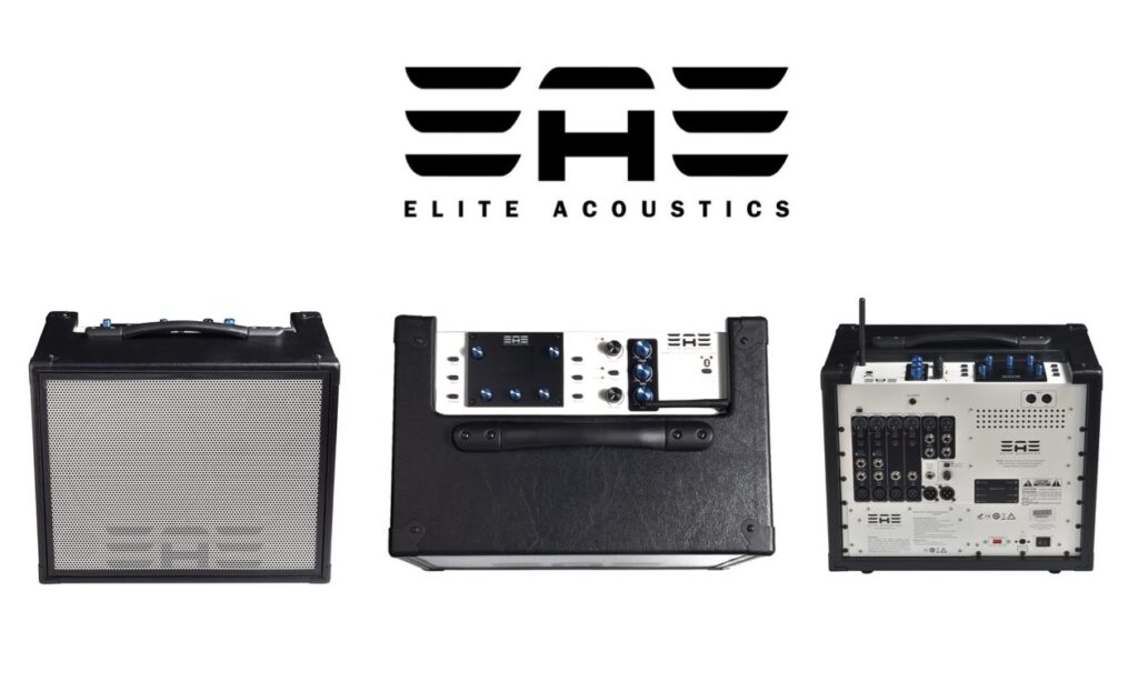 Elite Acoustics D6-58 Akkubetriebener Akustik- und Gesangsverstärker