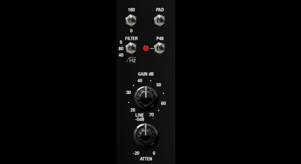 Der 0011-Preamp als 500er-Modul