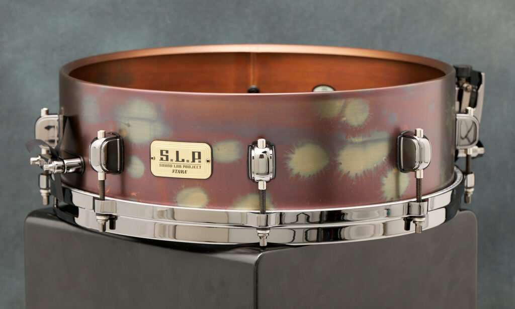 Tolle Studiosnare: Trotz ihrer reduzierten Tiefe bietet die S.L.P. Dynamic Bronze 14x4,5 viel Ton und Dynamik.