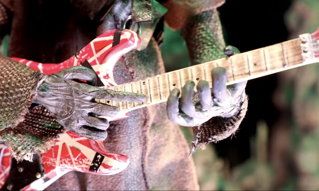 Eddie Van Halens "Eruption" in einem Stop Motion-Video