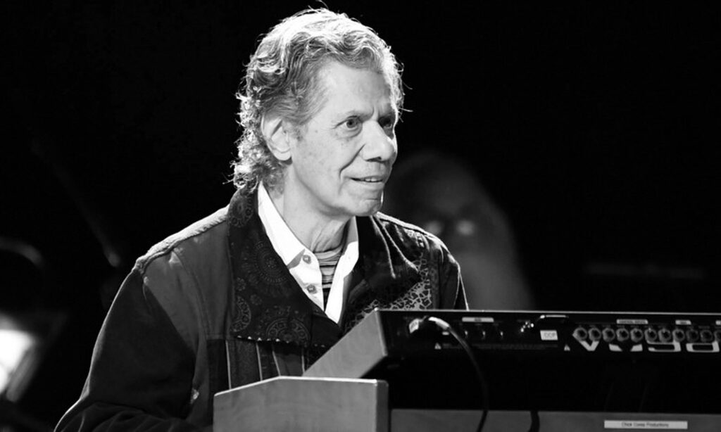 Chick Corea in hohem Alter (Quelle: Tagesschau)