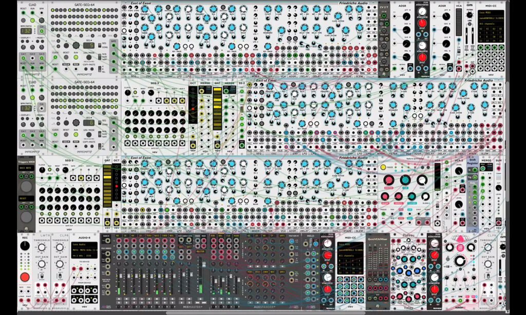 Friedrichs Audio East of Easel | Synthesizer für das VCV-Rack (Quelle: Friedrichs Audio)