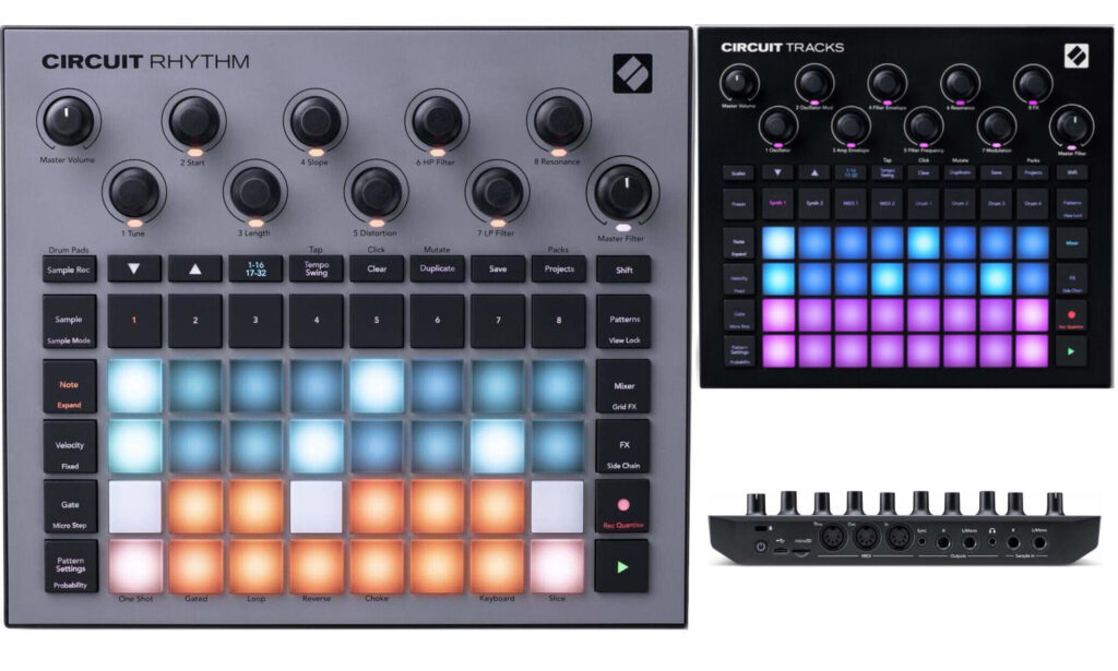 Novation Circuit Rhythm und Tracks (Quelle: Muziker.sk Shop/ Gearnews)