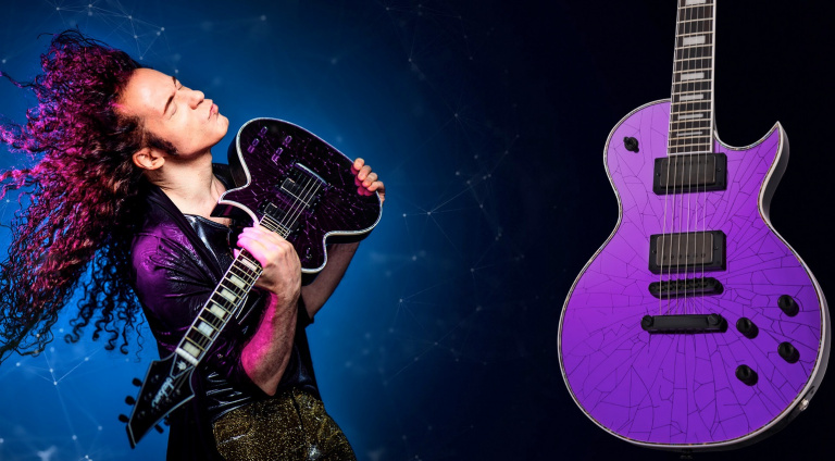 Jackson Marty Friedman MF-1 Purple Mirror