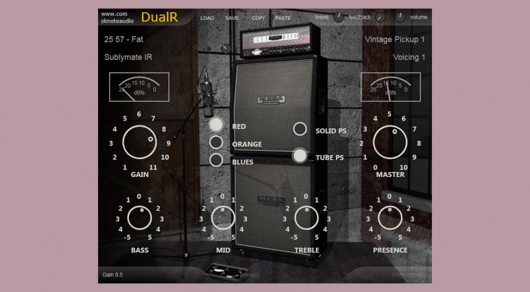 Sknote DualIR: Eine High-Gain-Amp-Emulation und mehr